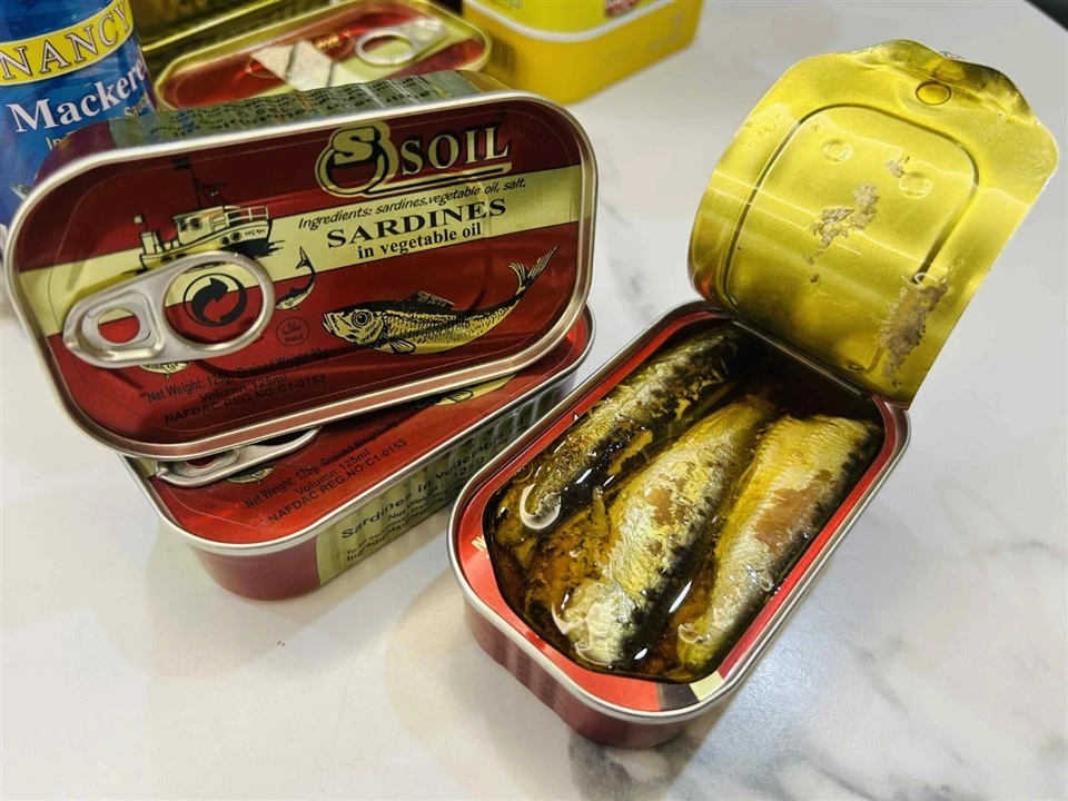 Canned Sardine in Vegetable Oil
