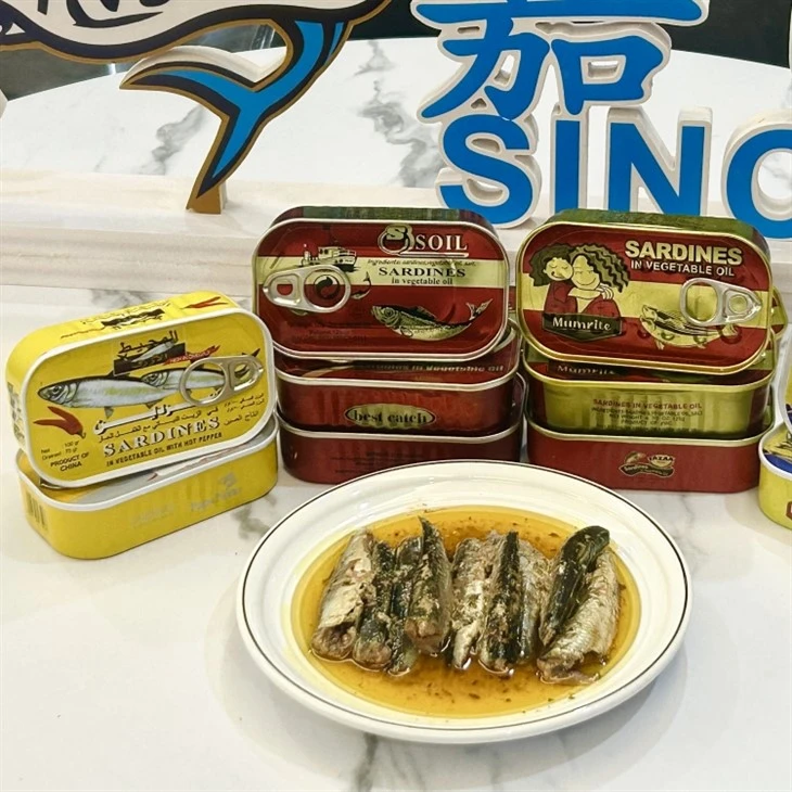 Sardina Enlatada En Aceite Vegetal