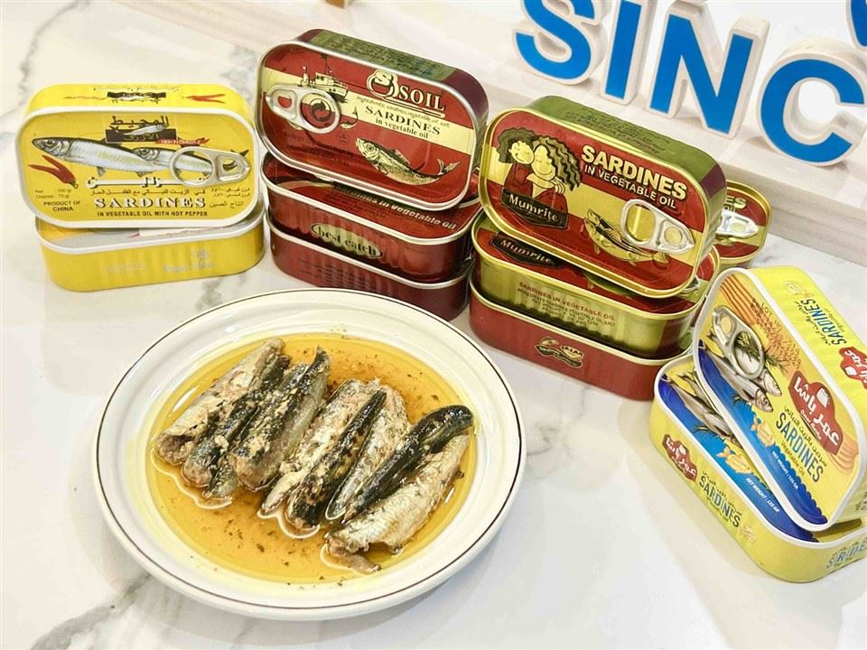 Canned Sardine in Vegetable Oil